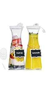 40 Pack Glass Favor Jars with Cork Lid, 3.4 oz Small Glass Bottles for Wedding Favor, Baby Shower, Party Favor, Gift Jars for Candy, Bonus Twine and Labels