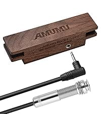 AMUMU SP60BCM Magnetic Passive Soundhole Humbucker Pickup for Acoustic Guitars