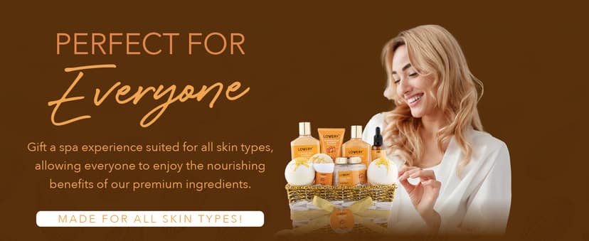 Gifts for Women Gift Basket for Women - 10 Pc Almond Milk & Honey Beauty & Personal Care Set - Home Bath Pampering Package for Relaxing - Spa Self Care Kit - Thank You, Birthday, Mom, Anniversary Gift