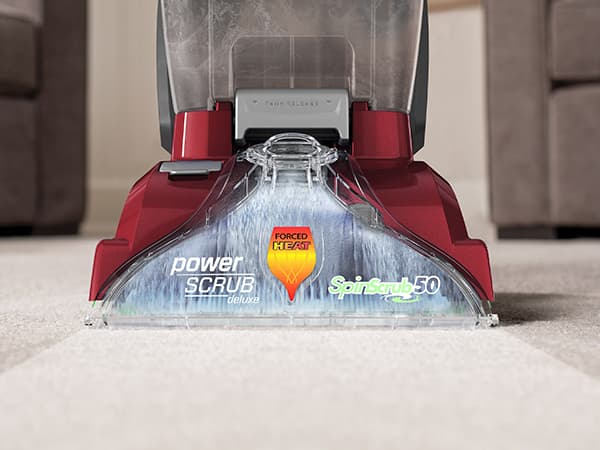 Hoover PowerScrub Deluxe Carpet Cleaner Machine for Carpet and Upholstery, Deep Cleaning Carpet Shampooer Machine with Multi-Purpose Tools, Pair Carpet Cleaner Solution