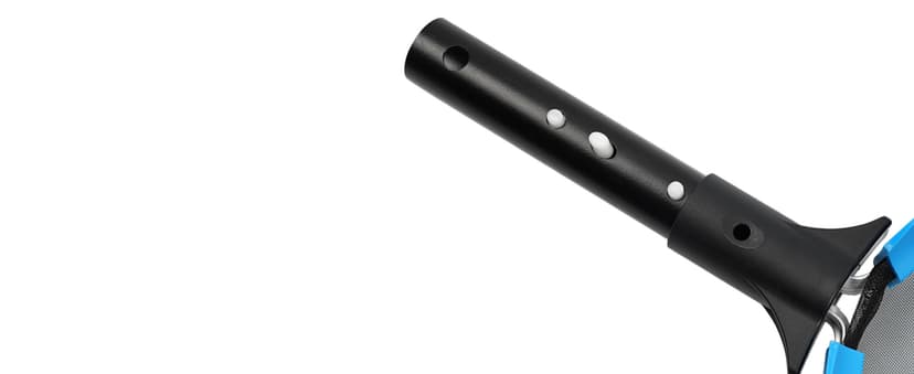 Upgraded Self-Repair Pool Net, Pool & Pond Cleaning Skimmer with Heavy Duty Nylon Net - Fine Mesh, Aluminum Frame, Deep Trash Bag for Above Ground & In-ground Pools, Leaf Skimmer Rake Net(No Pole)