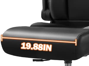 Ergonomic Drafting Chair,Tall Office Chair for Standing Desk with Flip-Up Armrests,Adjustable Foot Ring & Height, High Leather Executive Office Chair for Home,Drawing or Counter Height Use