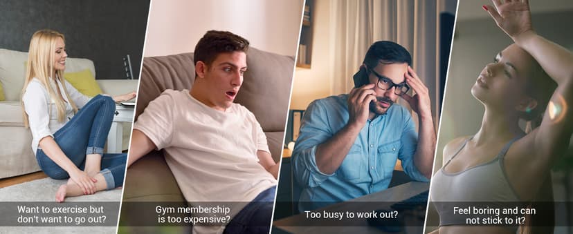 Exercise Bike, WENOKER Stationary Bike for Home, Indoor Bike with Silent Belt Drive, Heavy Flywheel, Comfortable Seat Cushion and Upgraded Digital Display