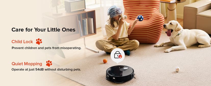 roborock Qrevo Slim Robot Vacuum and Mop Combo, 8.2cm Ultra-Slim, 3D Sensing Tech, Advanced Obstacle Recognition, 11,000Pa Suction, FlexiArm Side Brush & Mop, Auto Mop Washing & Drying, Self-Emptying