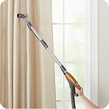 Kenmore 81214 200 Series Pet Friendly Lightweight Bagged Canister Vacuum with HEPA, 2 Motor System, and 3 Cleaning Tools-Orange