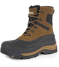 Nextpath Men's Snow Boots Winter Boots For Men Waterproof Insulated Winter Work Boots For Men 8 Inch Snow Hiking Boots