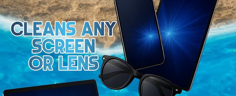 Anchor Glasses Cleaning Cloth - Ultra Soft Premium Microfiber Lens Cloths for Eyeglasses, Camera, Cell Phone, Screens - Anti-Streak, No Scratch Eye Glasses Cleaner Wipes - 3 Pack (2 Black, 1 Blue)