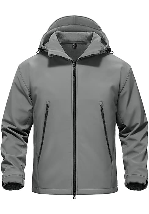 TACVASEN Men's Winter Ski Jacket Waterproof Snow Coats Snowboard Fleece Lining Jacket Warm Parka with Hooded