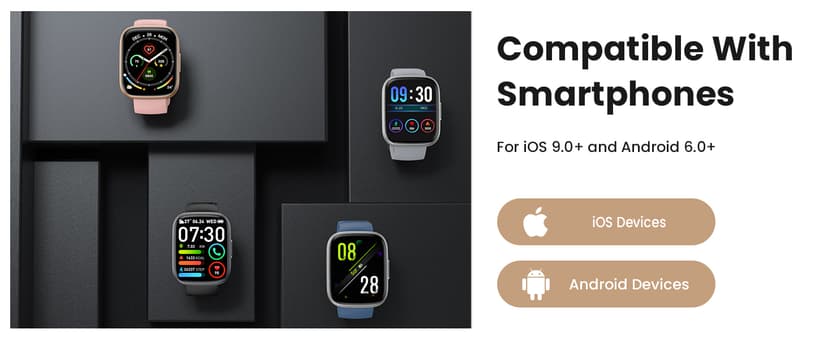 Smart Watch for Men Women (Answer/Make Call), 1.95" Touch Screen Fitness Tracker with Heart Rate/Sleep Monitor, IP68 Waterproof Smartwatch for Android iOS, Fitness Watch with 120+ Sports Modes, Black