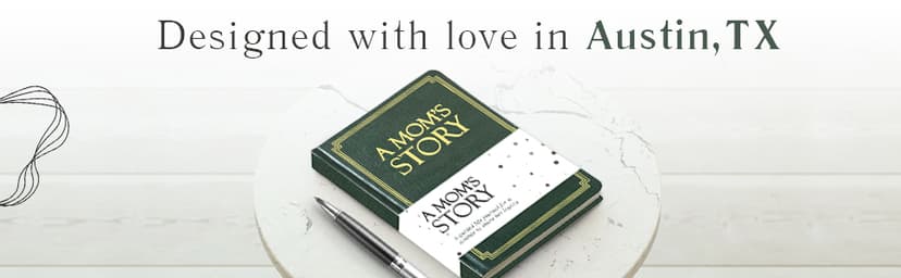 Mom's Life Story Journal (Hardcover): A Meaningful Keepsake for Mom to Share Her Journey and Memories, Book Includes 250+ Prompt Questions, Sentimental Gifts for Mother's Day, Birthday & Christmas