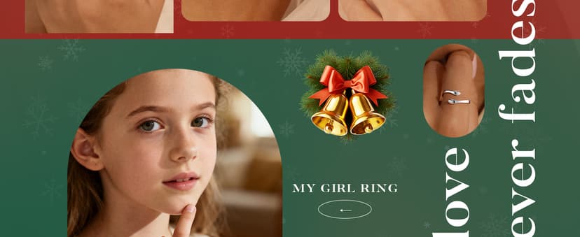 Yesteel S925 Sterling Silver Hug Ring for Women Teen Girls, Adjustable Ring Jewelry Mothers Day Birthday Gifts for Daughters Mom Sister Wife Friends Grandma