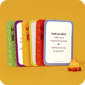 Would You Rather? Campfire Card Game: Hilarious Questions for Camping Fun and Outdoor Adventures B0G8XNNYVC