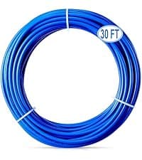 Inline Water Filter Kit for Ice Maker and Refrigerator,Include Feed Water Valve,1/4" Water Line and Quick Connect Fittings,Ideal for Ice Maker,Refrigerator,RO(Reverse Osmosis) System