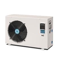 14000BTU Above Ground Pool Heater, Electric Swimming Pool Heat Pumps for Pools up to 4000 gallons, Fits 9/11/15 Foot Pool and Spas, 120V/60Hz, PLC50