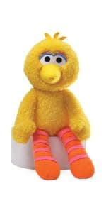 GUND Sesame Street Official Elmo Take Along Buddy Plush, Premium Plush Toy for Ages 1 & Up, Red, 13”