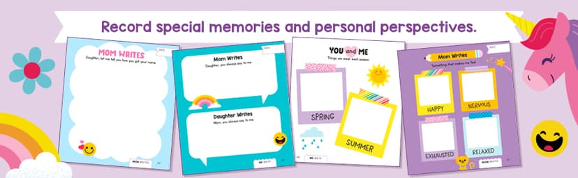 My First Mom and Daughter Journal: An activity book for girls and moms together