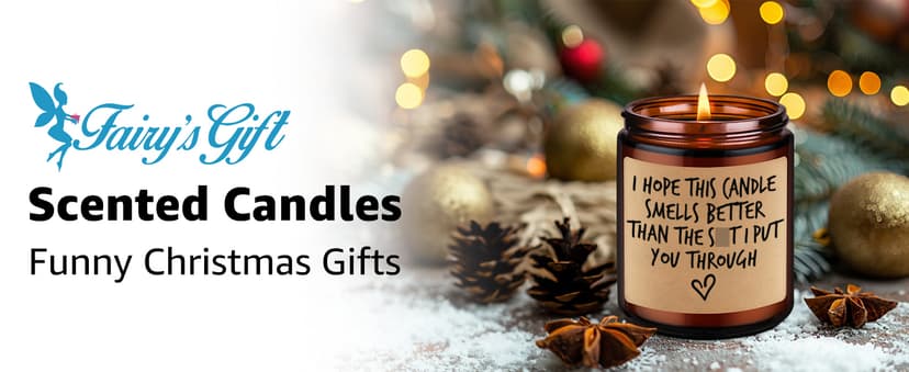 Fairy's Gift Candle I'm Sorry I Love You Gifts for Her Him Mom, Gifts for Wife, Grandma Girlfriend Wife Birthday Presents Ideas, Christmas Funny Presents for Women Men Dad Husband Boyfriend Parents