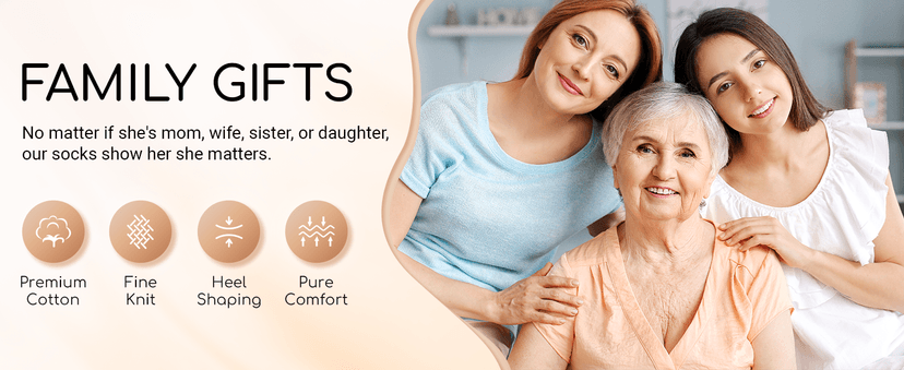 HAPPYPOP Gifts For Women Men - Aunt Uncle Grandparent New Parents Socks, Mothers Father Day Socks