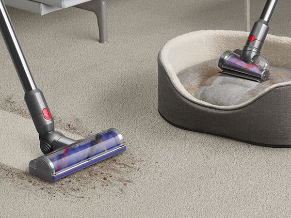 Dyson V8 Plus Cordless Vacuum, Cleans Hard Floors and Carpets, Detangles, Converts to Handheld, 115AW, 2 Power Modes, Up to 40 Minutes¹