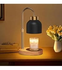 Candle Warmer Lamp with Timer Dimmer Adjustable Height for New Home Bedroom,Mothers Day Gifts,Vintage Home Decor for Scented Jar