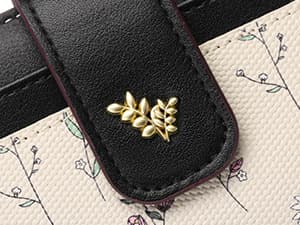 GAEKEAO Small Wallets for Women RFID Blocking Leather Bifold Zipper Pocket Wallet Credit Card Holder with ID Window