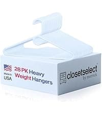 19" XL Plastic Hangers, Giant Heavy Duty Hanger, Merrick, XL Hanger, 36