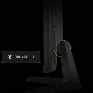 ASUS TUF Gaming 24” (23.8” viewable) 1080P Monitor (VG249QE5A) - FHD, 144Hz Overclock to 146Hz, IPS, Extreme Low Motion Blur Sync, 1ms, Speakers, Variable Overdrive, DisplayWidget Center, 3yr Warranty