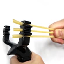 COOY Slingshot,Wrist Sling Rocket Professional Hunting Slingshot with Heavy Duty Launching Bands, High Velocity Catapult …