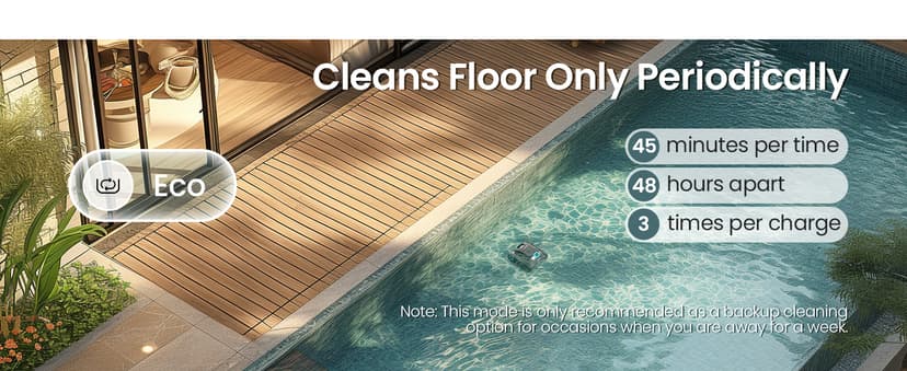 Aiper Scuba S1 Robotic Pool Cleaner – 4500GPH Suction, Wall & Waterline Cleaning, 4 Modes, Smart Wavepath Navigation, 150-Min Runtime, Pool Vacuum for Inground Pools