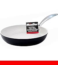 Mueller DuraCast 6 Quart Enameled Cast Iron Dutch Oven Pot with Lid, Heavy-Duty, Oven Safe up to 500° F & Across All Cooktops, Wedding Registry Ideas & Gifts, Emerald