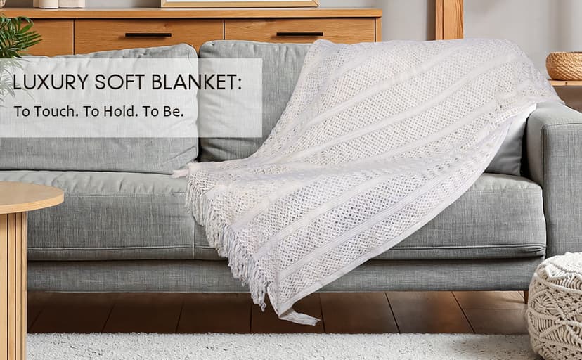 Birthday Gifts for Women, Get Well Soon Self Care Package Box, Sending Hug Baskets Thinking of You Inspirational Gift for New Mom Best Friend Birthday (Ivory)