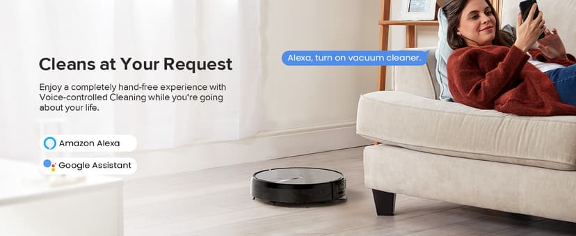 ROPVACNIC Robot Vacuum Cleaner Robot Vacuum and Mop Combo with 4000Pa Suction, Personalized Cleaning Adjustments, Self-Charging Robotic Vacuum Cleaner, Advanced Obstacle Avoidance