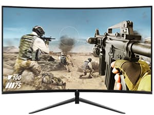 Z-Edge 27 inch Curved Gaming Monitor, FHD 1080P 240Hz 280Hz Curved 1500R Computer Monitor, Fast MPRT 1ms, FreeSync, Low Blue Light, 350nits, 16.7M Colors, 4000:1 Contrast, UG27P 2X DP and 2X HDMI