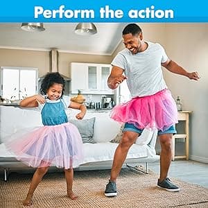 BRAVEBUG You Laugh You Lose Game - Funny Charades Kids Games - Board Games for Kids & Teens - Try Not to Laugh Challenge - Sleepover Party Supplies for Girls, Birthday Game for Family, Kids & Girls