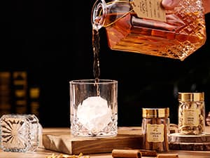 Whiskey Infusion Kit Gifts for Men – 12 Natural Ingredients, Decanter, Infusion Jar, Glass, Ice Mold – DIY Whiskey, Bourbon, Rum & Cocktail Infusion Set for Him, Dad, Husband