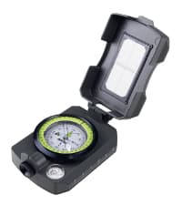 AOFAR Military Compass,AF-4580 Lensatic Sighting, Waterproof and Shakeproof with Map Measurer Distance Calculator, Pouch for Camping, Hiking