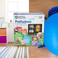 Farm Animals for Toddlers, Educational Fine Motor Montessori Sets, Toddler Animal Toys, Counting, Sorting & Matching Toy Learning Resources The Original Peekaboo Learning Farm B081P4CZQ9