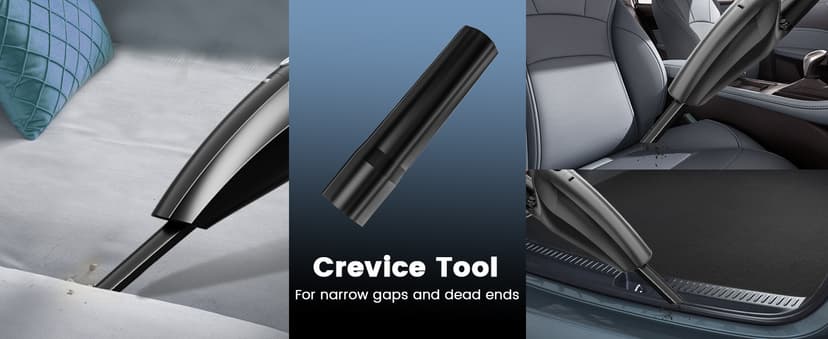 SERVOMASTER Handheld Vacuum Cordless, Car Vacuums Powerful with Rechargeable Battery, Portable Hand Held Vacuum Cordless with Washable HEPA Filter, Mini Vacuums Kit for Men and Women