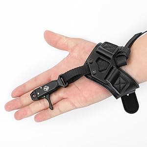 LWANO Bow Release, Archery Release Aids Trigger for Compound Bow, One Size Fits Most