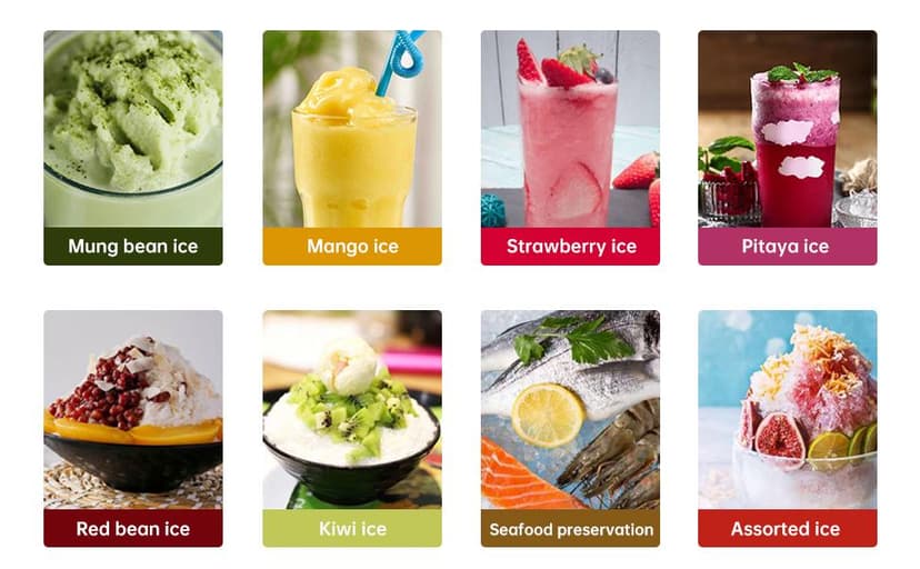 OKF Ice Shaver Prevent Splash Snow Cone Machine, Electric 3 Blades Shaved Ice Machine, 380W Ice Shaver Machine, 286lbs/hr Ice Crushers for Home Use, Ice Crusher with Free Ice Pick (Silver)