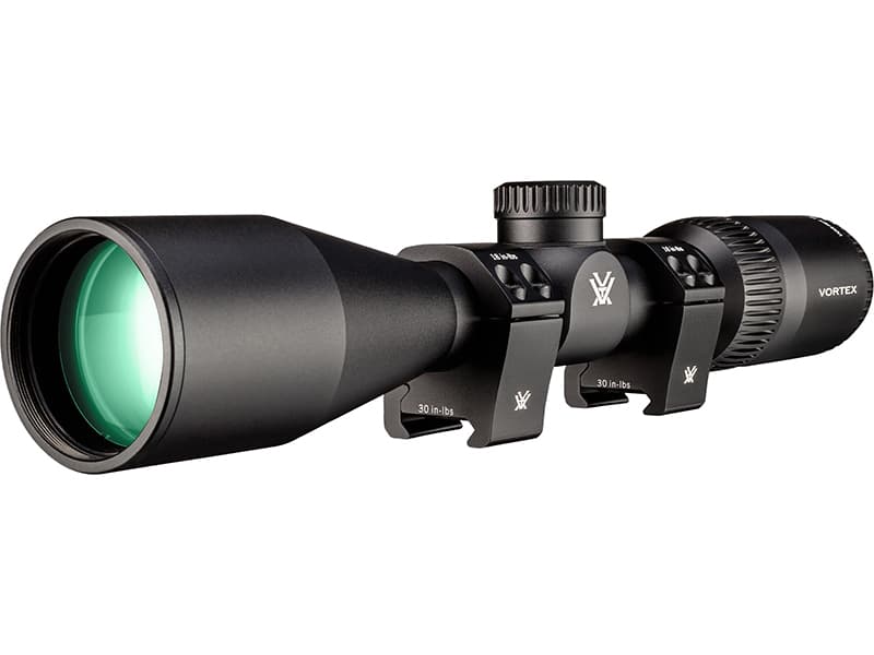 Vortex Triumph HD 3-9x40 Second Focal Plane, 1-inch Tube Riflescope Kit - Dead-Hold BDC (MOA) Reticle, 1" Hunter Rings - 0.90" Low Height, Neoprene Cover - Unlimited, Unconditional Warranty