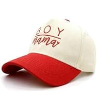 Waldeal Women's Embroidered Baseball Cap Boy Mama Mom Gift Vintage Distressed Dad Hat