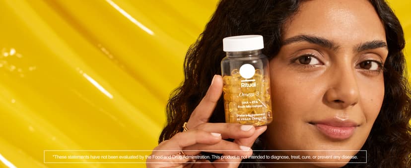 Ritual Essential for Women Prenatal Multivitamin: Folate & Choline for Neural Tube Support, Omega-3 DHA for Fetal Brain Development, Iron, Calcium-Helper D3 & K2, Non-GMO, Vegan, Citrus, 30 Days