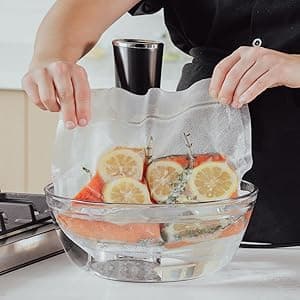 FoodSaver Custom Length Vacuum Sealer Bags Multipack, 5 Count Rolls for Airtight Food Storage and Sous Vide - Compatible with FoodSaver, 8 (2 Pack) and 11 (3 Pack)