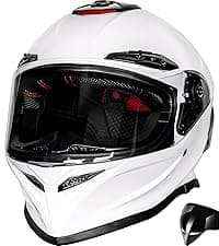 Yesmotor 3/4 Open Face Retro Motorcycle Helmet Vintage Helmet for Motorbike Casco, Moped, Cruiser, Bobber, and Chopper - DOT Approved(Matte Black,L)
