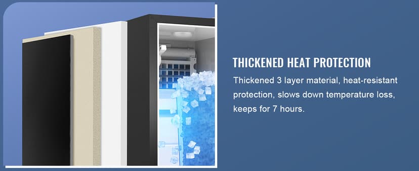 Commercial Under Counter Ice Maker Machine, 80 LBS/Day with 25 LBS Storage Bin, 15'' W Built-in & Freestanding Ice Maker, Auto-Cleaning, Ideal for Commercial Home Bar