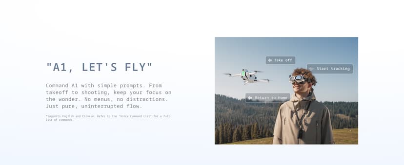 Antigravity A1 Infinity Bundle (3 High-Capacity Batteries) - 8K 360 Drone for Immersive Flight, Point-to-Fly Motion Control, Obstacle Avoidance, Deep Track, Auto Return, 10km Transmission, Auto Edit