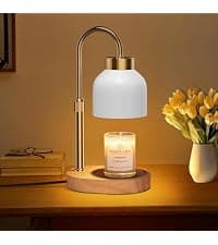 Candle Warmer Lamp with Timer Dimmer Adjustable Height for New Home Bedroom,Mothers Day Gifts,Vintage Home Decor for Scented Jar