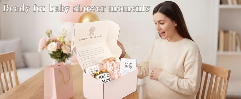 Self Care Items, Pregnant Wife, Mom to Be, First Mother's Day or 2nd Trimester Pregnancy Care Package Gift Set for First Time Mom B0FYGQWGRX