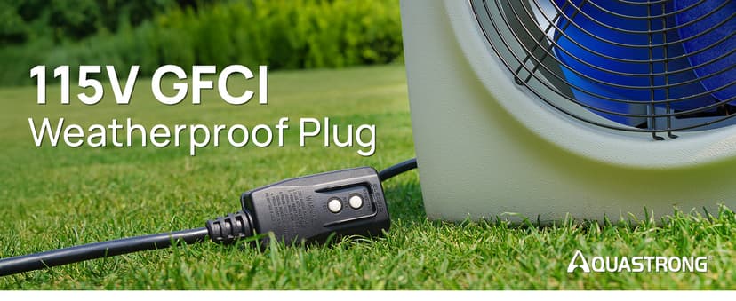 AQUASTRONG Swimming Pool Heat Pump,Electric Pool Heater for Above Ground and Inground Pool,Heating and Cooling Pool Heater Pools Up to, 6500 Gallons